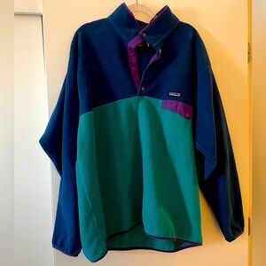 Vintage Patagonia fleece pullover 2X